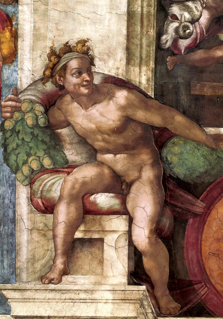  米开朗基罗·博那罗蒂 Michelangelo di Lodovico Buonarroti Simoni——裸体巨人 (1)